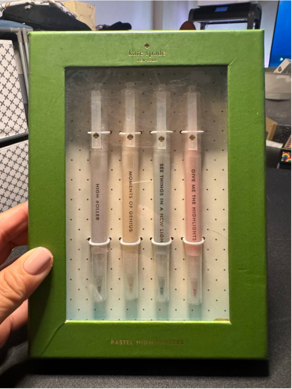 Kate Spade Pastel Highlighter Set of 4